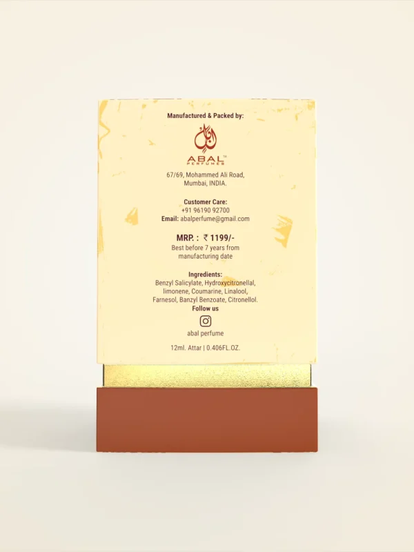 Abal Secret | Unisex Premium Attar | 12ML