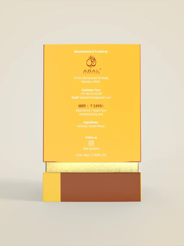 Saffron Musk – Unisex Premium Attar